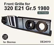 [사전 예약] DE24019 1/24 Front Grille for 320 E21 Turbo Gr.5 1980 for Beemax