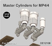 [사전 예약] DE12108 1/12 Master Cylinders and Brake Fuild Bottles for MP4/4 for Beemax