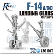 [사전 예약] 720101T 1/72 F-14 A/B/D Landing gears for TAMIYA