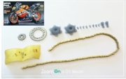 [사전 예약] ZM002 1/12 Chain set for Honda RC211V 03