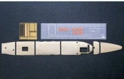 [사전 예약] HSGQG24 1/700 Akagi Triple Deck Wooden Deck w/PE Parts and Dry Transfers