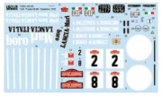 [사전 예약] TABU24100 1/24 Fulvia #2/#8 Sanremo 1972 For Italeri