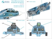 [사전 예약] QD48673 1/48 Su-30SM luminous displays for QD/QDS-48667 sets (Zvezda)