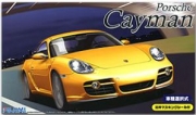 FUJ12622 1/24 Porsche Cayman / Cayman S with Window Frame Masking Stickers