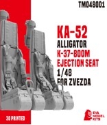 [사전 예약] TM0480101 1/48 KA-52 K-37-800M EJECTION SEAT FOR ZVEZDA