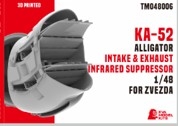 [사전 예약] TM0480106 1/48 KA-52 INTAKE & EXHAUST INFRARED SUPPRESSOR + APU FOR ZVEZDA