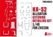 [사전 예약] TM0480112 1/48 KA-52 EXTERIOR DETAILING SET FOR ZVEZDA