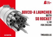 [사전 예약] TM0480116 1/48 8BV20-A LAUNCHER WTIH S8 ROCKET FOR ZVEZDA
