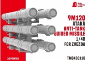 [사전 예약] TM0480118 1/48 9M120 ATAKA ANTI-TANK GUIDED MISSILE FOR ZVEZDA