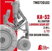[사전 예약] TM0720103 1/72 KA-52 ALLIGATOR LANDING GEAR SET 2 IN 1 FOR DREAM MODEL