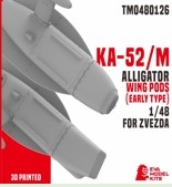 [사전 예약] TM0480126 1/48 KA-52M ALLIGATOR WING PODS (EARLY TYPE) FOR ZVEZDA