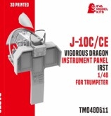 [사전 예약] TM0480611 1/48 J-10C/CE VIGOROUS DRAGON INSTRUMENT PANEL IRST FOR  TRUMPETER