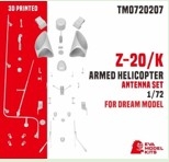 [사전 예약] TM0720207 1/72 Z-20/K ARMED HELICOPTER ANTENNA SET FOR DREAM MODEL
