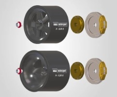 [사전 예약] SM61142 1/24 Jaguar XJR 9LM 3D Printed Wheel Set SKU #61142