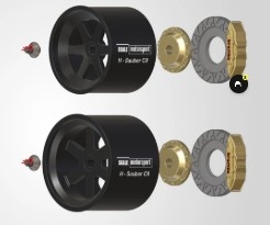 [사전 예약] SM61132 1/24 Sauber Mercedes C9 3D Printed Wheel Set SKU #61132