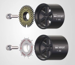 [사전 예약] SM60225 1/24 Porsche 956 3D Printed Wheel Set SKU #60225