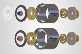 [사전 예약] SM60222 1/24 Porsche 962 3D Printed Wheel Set SKU #60222