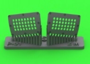 [사전 예약] AM-32-142 1/32 P-51 Mustang - carburator air filter cover - standard holed type (for Zoukei-Mura)