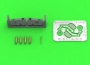 [사전 예약] AM-48-185 1/48 P-51B Mustang - armament & gunsight detail set (for Eduard)