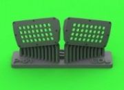 [사전 예약] AM-48-186 1/48 P-51 Mustang - carburator air filter cover - standard holed type (for Eduard)