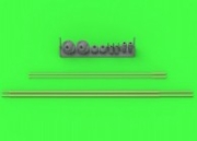 [사전 예약] GM-16-007 1/16 Antenna Comrod VHF3088VM - used on Leopard 2 A7V and other vehicles (2pcs) - STRAIGHT version