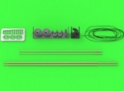[사전 예약] GM-16-008 1/16 Antenna Comrod VHF3088VM - used on Leopard 2 A7V and other vehicles (2pcs) - TILTED version