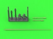 [사전 예약] GM-35-099 1/35 PzKpfw I - MG-13K gun barrels & antenna (for Tamiya, Dragon, Tristar and other kits)