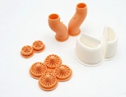[사전 예약] Fa48098 1/48 A-6A/E EA-6B Engine Intergrated Intake & J52-P8B Exhaust Nozzles(For Kinteic Kit)