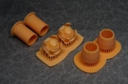 [사전 예약] Fa72057 1/72 F/A-18E/F/G Afterburner & Exhaust Nozzles Late Version（For HASEGAWA Kit）
