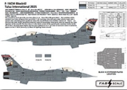[사전 예약] FD48099 1/48 F-16CM Blk 42 Oklahoma ANG (Part 1)（Photo-etched Parts Included）