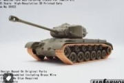 [사전 예약] Fa35022 1/35 U.S. Medium Tank M26 Pershing Tracks For TAMIYA Kit