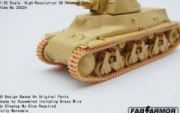 [사전 예약] Fa35024 1/35 French Light Tank H39 Tracks For Tamiya Kit