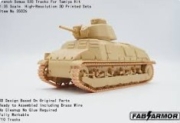 [사전 예약] Fa35026 1/35 French Somua S35 Tracks For Tamiya Kit