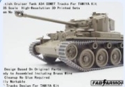 [사전 예약] Fa35031 1/35 British Cruiser Tank A34 COMET Tracks For TAMIYA Kit