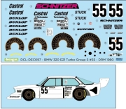 [사전 예약] DCL-DEC097 1/24 BMW 320 E21 Turbo Group 5 Team Schnitzer sponsored by Castrol - Deutsche Rennsport Meisterschaft DRM 1980