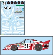 [사전 예약] DCL-DEC109 1/24 Lancia Beta Montecarlo Turbo Group 5 Team Squadra Corse HF Lancia - 24 Hours Le Mans 1980