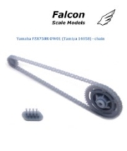 [사전 예약] FSM44 1/12 Chain set for 1/12 scale models: Yamaha FZR750R OW01