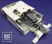 [사전 예약] SD-J02 1/24 Jaguar XJR-9 LM Engine Additional Parts, Tamiya Compatible, 3D Printed