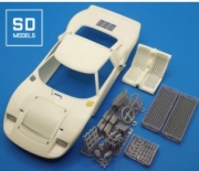 [사전 예약] SD-F01 1/24 Ford GT40 Mk.1 Additional Parts  Fujimi Compatible, 3D Printed