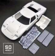 [사전 예약] SD-F02 1/24 Ford GT40 Mk.2 Additional Parts  Fujimi Compatible, 3D Printed