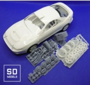 [사전 예약] SD-T02+1 1/24 Toyota Celica ST185 [1993 Tarmac] Additional Parts, Hasegawa Compatible 3D Printed