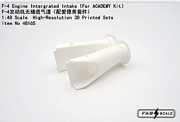 [사전 예약] Fa48165 1/48 F-4 Engine Intergrated Intake（For ACADEMY Kit）