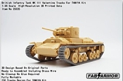 [사전 예약] Fa35035 1/35 British Infantry Tank MK III Valentine Tracks For TAMIYA Kit