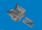 [사전 예약] 6481167 1/48 F-16C wheel bays & legs standard PRINT 1/48 TAMIYA