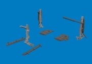 [사전 예약] 6481168 1/48 MiG-21F undercarriage legs PRINT 1/48 EDUARD