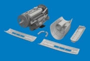 [사전 예약] 6481211 1/48 P-40K engine PRINT 1/48 EDUARD
