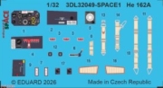 [사전 예약] 3DL32049 1/32 He 162A SPACE 1/32 HOBBY 2000