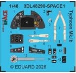 [사전 예약] 3DL48290 1/48 Typhoon Mk.Ib SPACE 1/48 HASEGAWA / HOBBY 2000