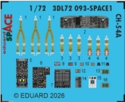 [사전 예약] 3DL72093 1/72 CH-54A SPACE 1/72 ICM