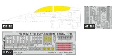[사전 예약] BIG49477 1/48 F-16I SUFA 1/48 GREAT WALL HOBBY